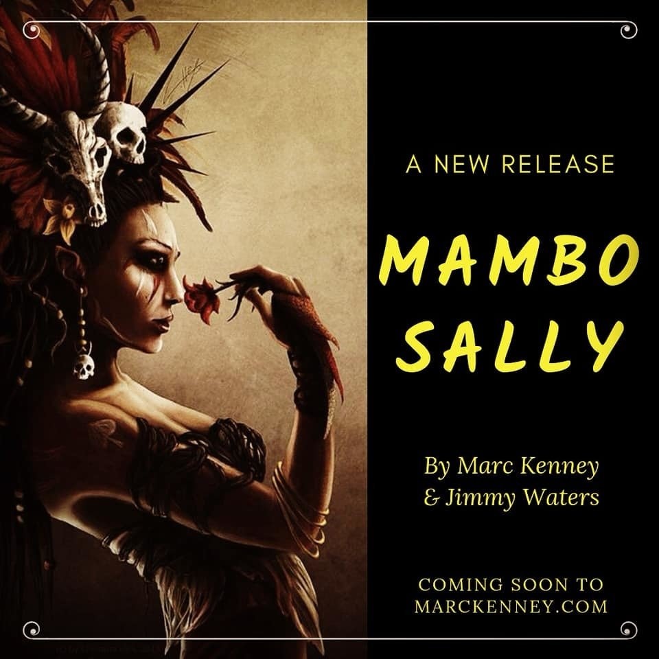 Marc Kenney & Jimmy Waters — "Mambo Sally" new release promotional graphic