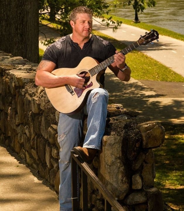 Marc Kenney performing live on stage